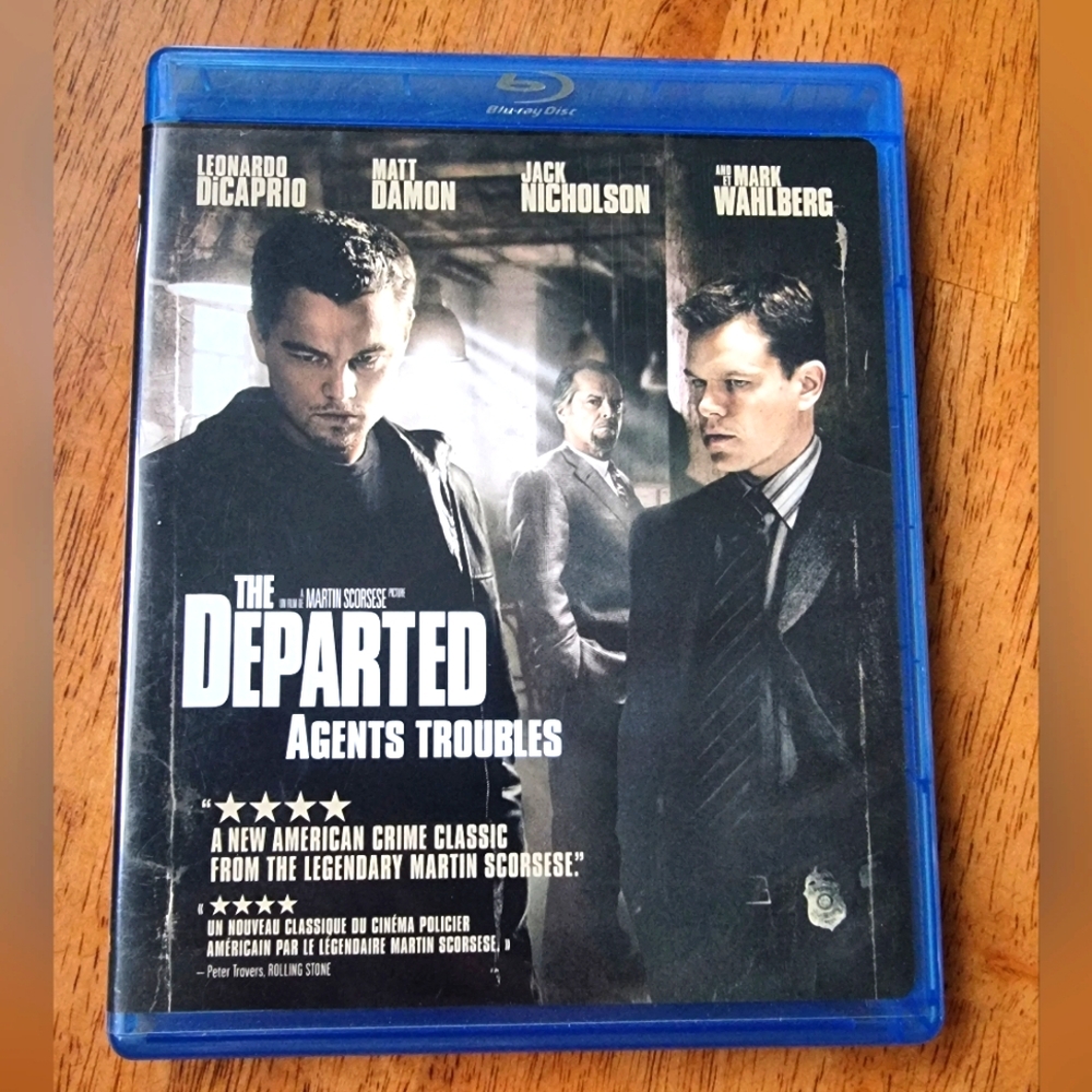 Warner Bros. The Departed Blu-ray - Blue Case